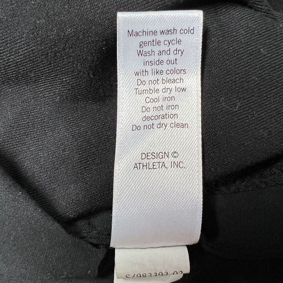 Athleta Women’s XXS Pulse 2 in 1 Black Stretch Running Shorts Athletic Gym - Picture 6 of 16